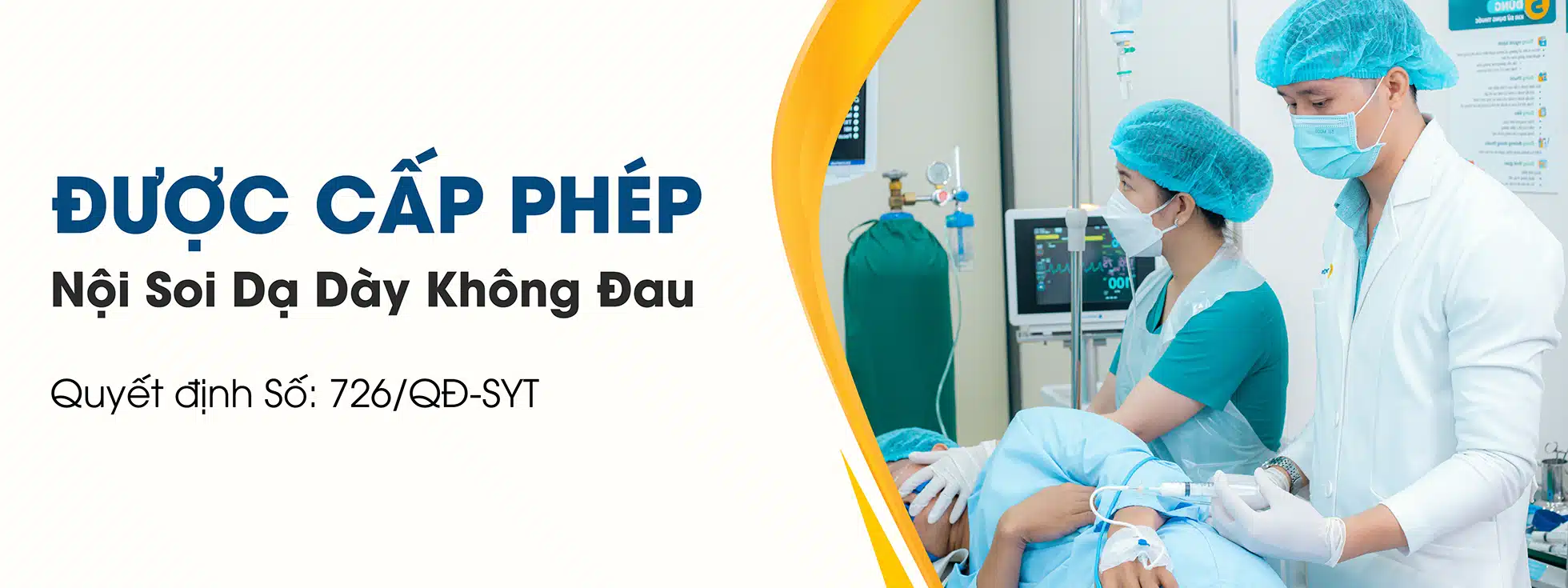 Nội Soi Dạ Dày Không Đau Được Cấp Phép Tại noisoitieuhoa.com