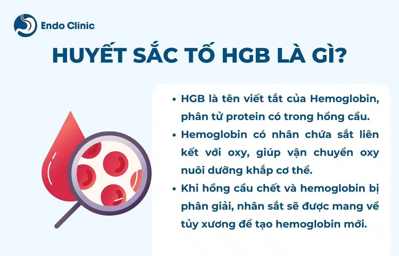 Huyết sắc tố HGB là gì? Hiểu rõ tầm quan trọng và cách duy trì mức ổn định